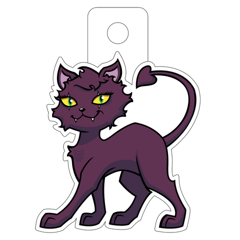 Monster High Crescent Cat Vinyl Sticker