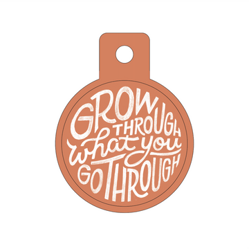 Grow Through What You Go Through Vinyl Sticker