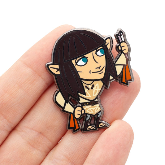 Jen Enamel Pin