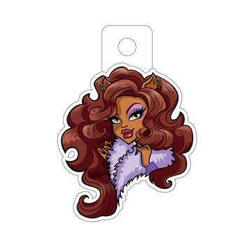 Monster High™ Clawdeen Wolf Vinyl Sticker