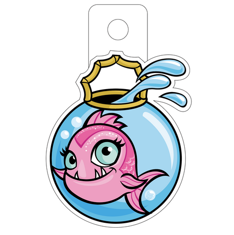 Monster High Neptuna (Fish) Vinyl Sticker