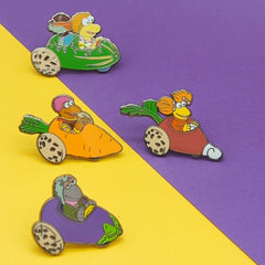 Fraggle Rock Happy Meal Car Enamel Pins