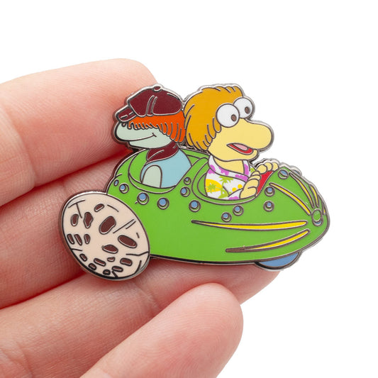 Fraggle Rock Happy Meal Car Pin - Boober and Wembley