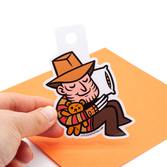 Sweet Dreams Freddy Vinyl Sticker