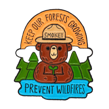 Keep Our Forests Growing Enamel Pin