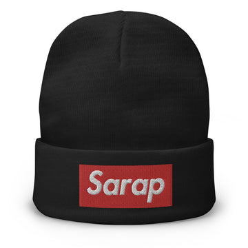 Sarap Embroidered Beanie