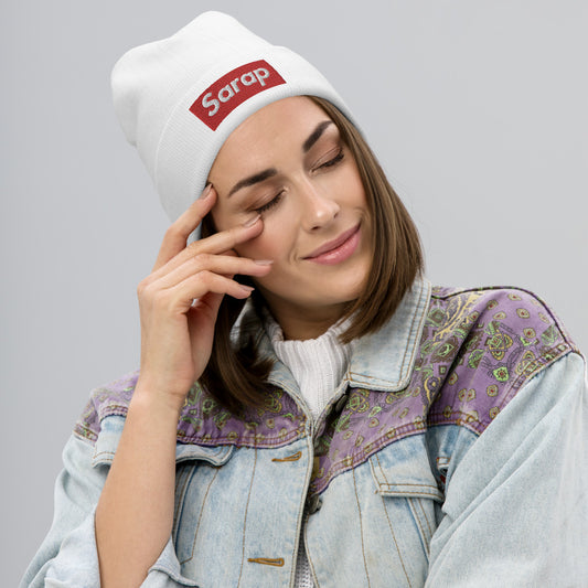 Sarap Embroidered Beanie