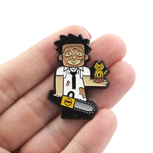 Leatherface Enamel Pin