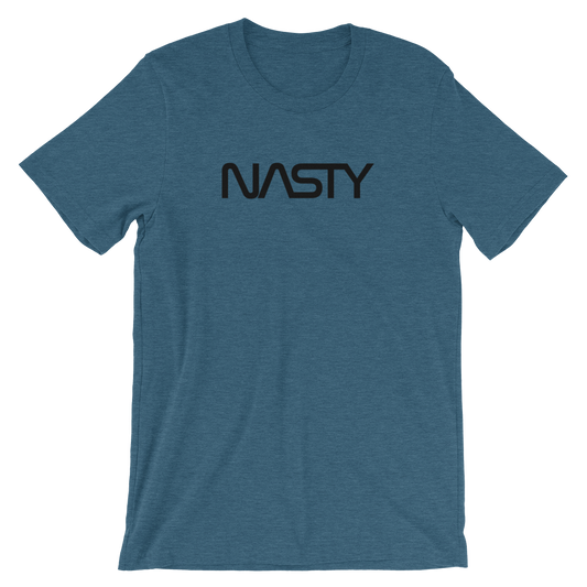 NASTY Short-Sleeve Unisex T-Shirt (BLACK)