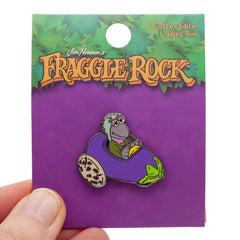 Mokey Fraggle in Eggplant Car on packaging