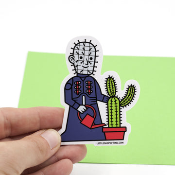 Prickly Pear Pinhead Vinyl Sticker