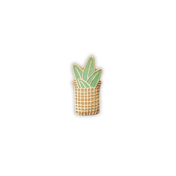 Succulent Enamel Pin