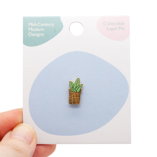 Succulent Enamel Pin