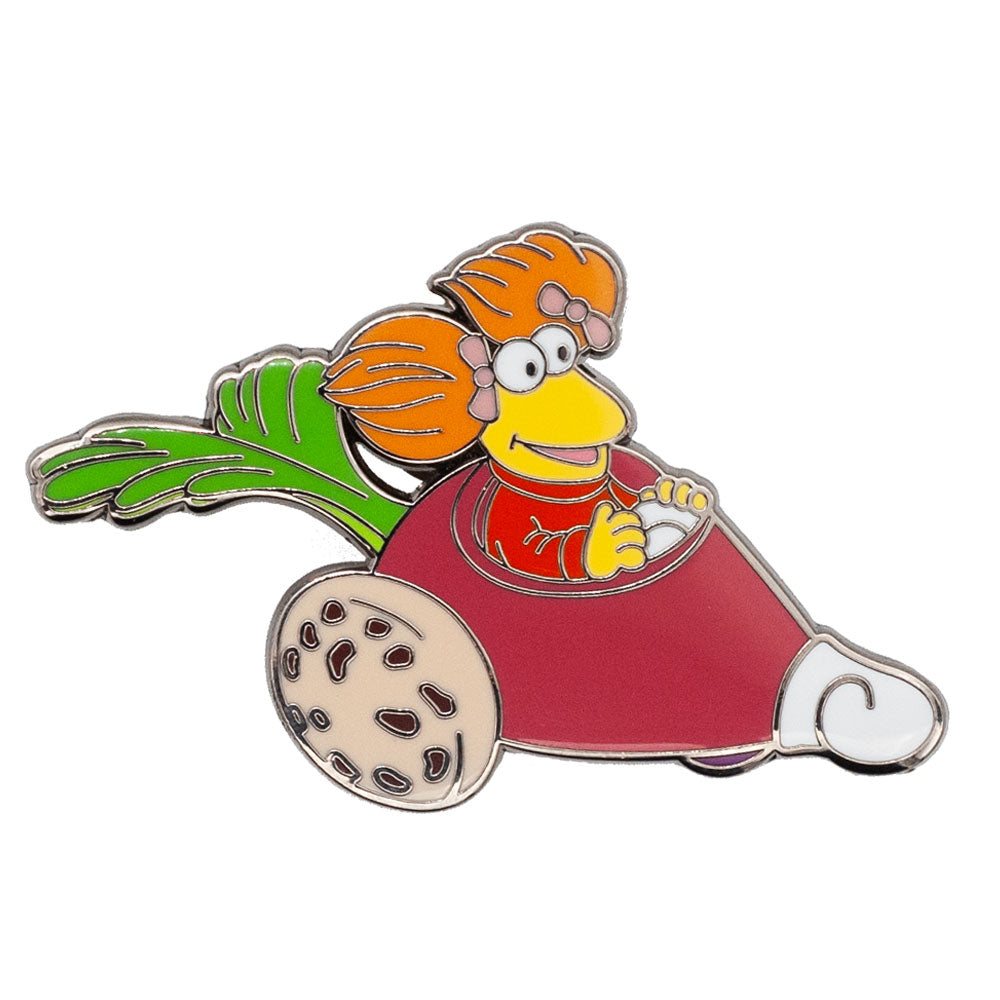 Fraggle Rock Happy Meal Car Pin - Red