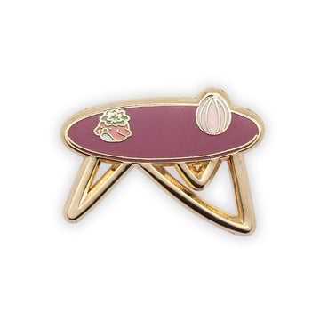 Table Enamel Pin