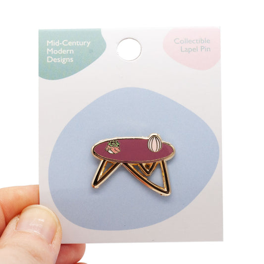 Table Enamel Pin