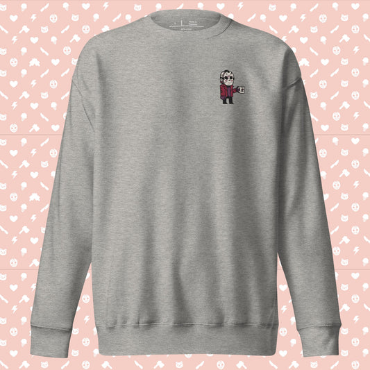 I <3 Fridays Jason Embroidered Unisex Premium Sweatshirt