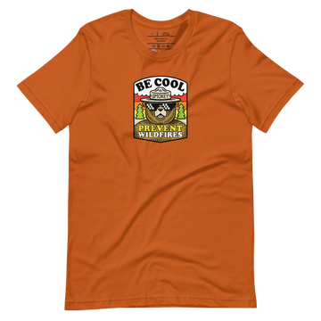 Smokey Bear “Be Cool” Short-sleeve unisex t-shirt