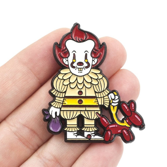 We All Poop Down Here Pennywise Enamel Pin