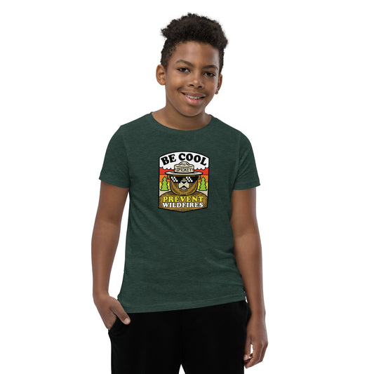 Smokey Bear “Be Cool” Youth Short Sleeve T-Shirt